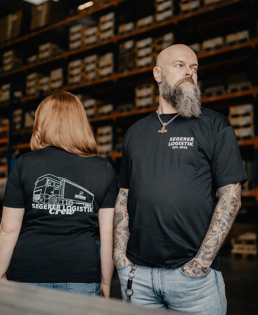 Logistik Crew T-Shirt Damen