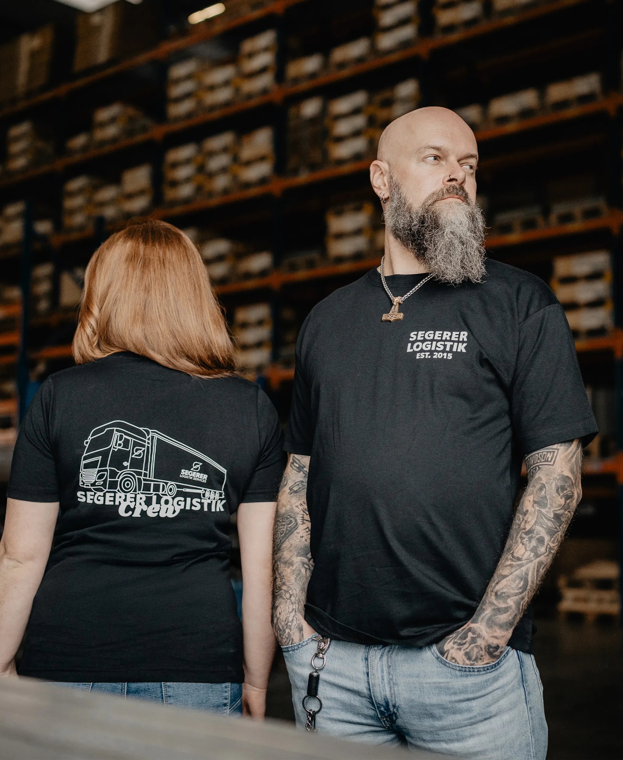 Logistik Crew T-Shirt Damen