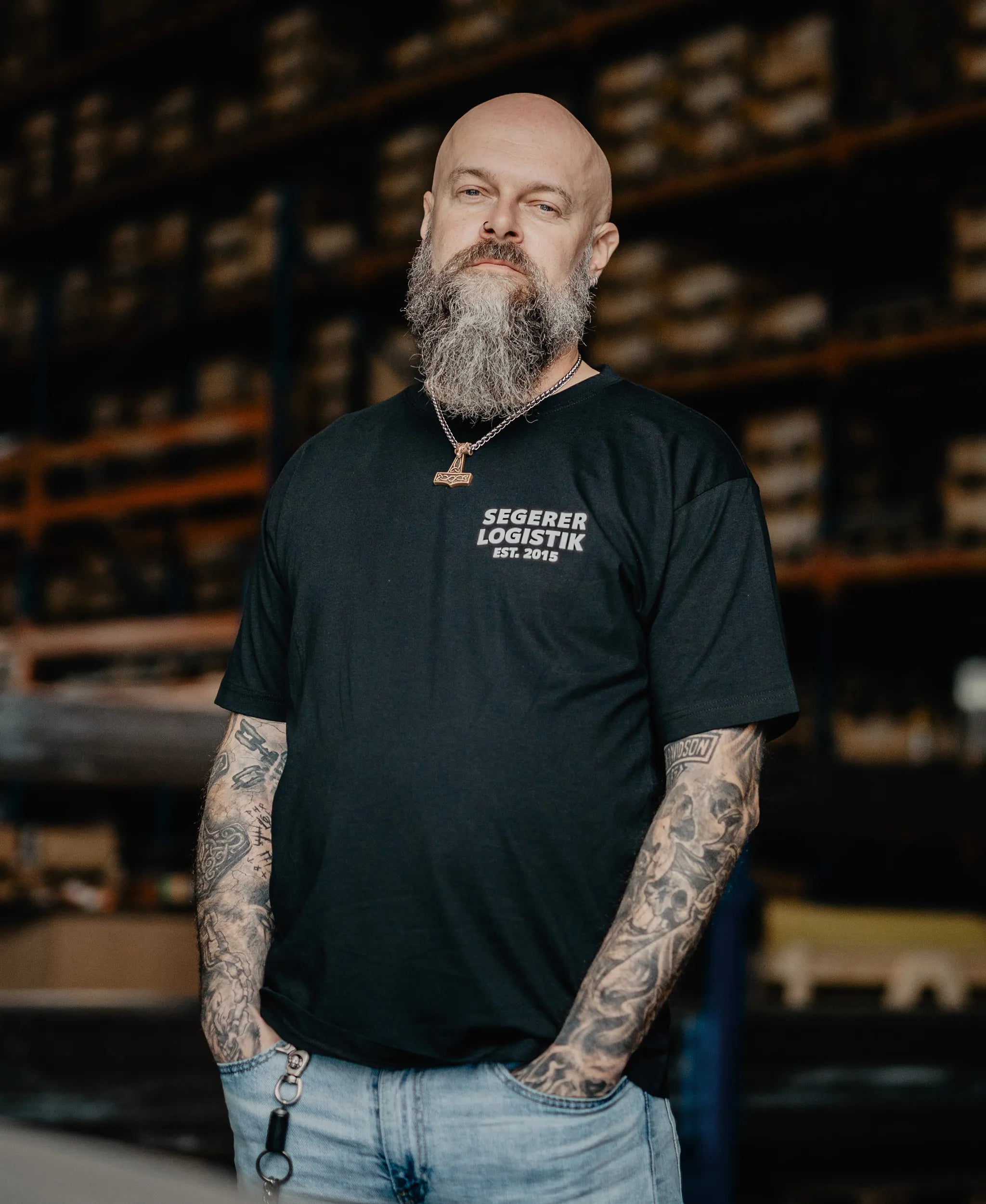 Logistik Crew T-Shirt Herren