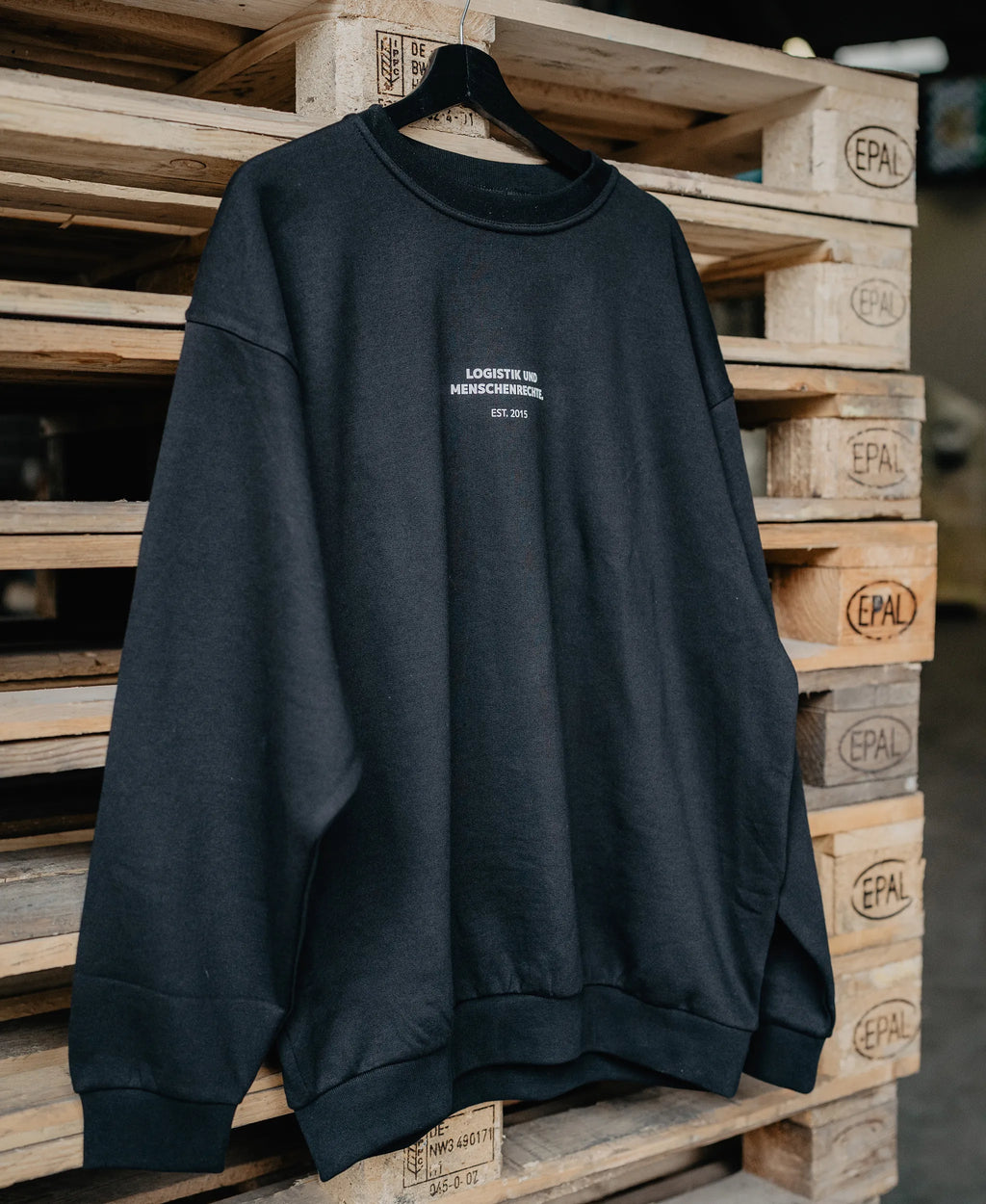 Logistik & Menschenrechte Sweatshirt